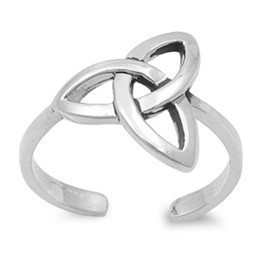 Sterling Silver Celtic Knot Toe Ring